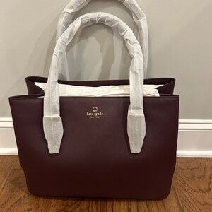 Kate Spade Cove Street mahogany bag
